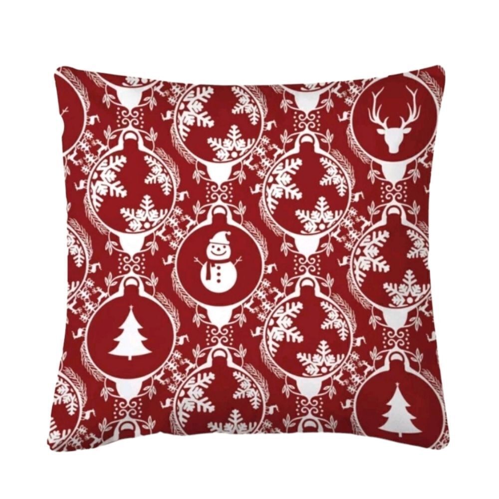 Snowman Pillow Cover 